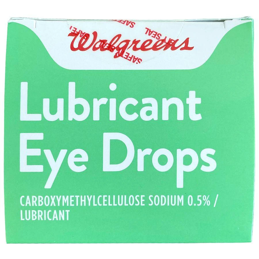 Walgreens Lubricant Preservative Free Eye Drops 2