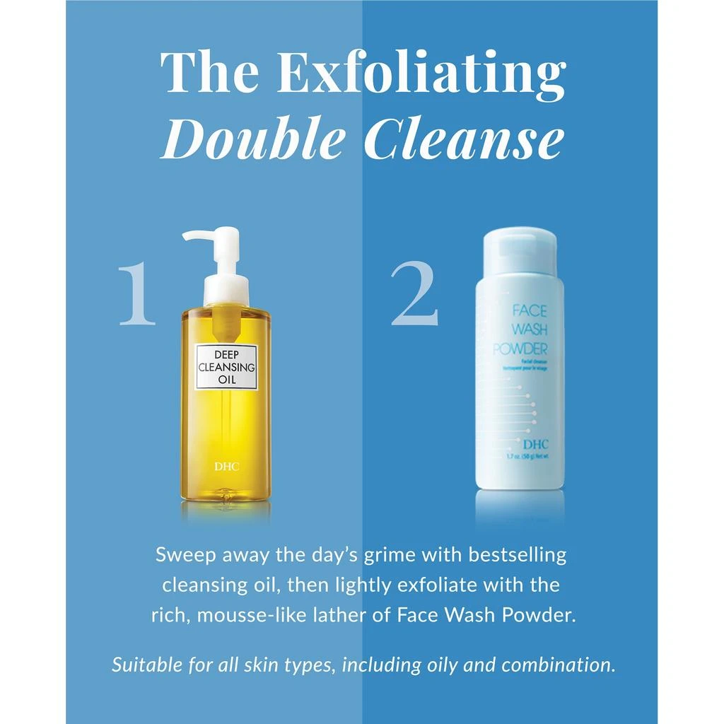 DHC DHC Face Wash Powder Cleanser + Enzyme Exfoliator- 1.7 oz 7