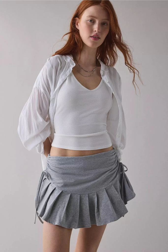 Out From Under Out From Under Bec Pleated Micro Mini Skort 2