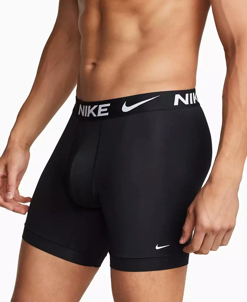 NIKE Men's 3-Pack Dri-FIT Essential Micro Long Boxer Briefs 4