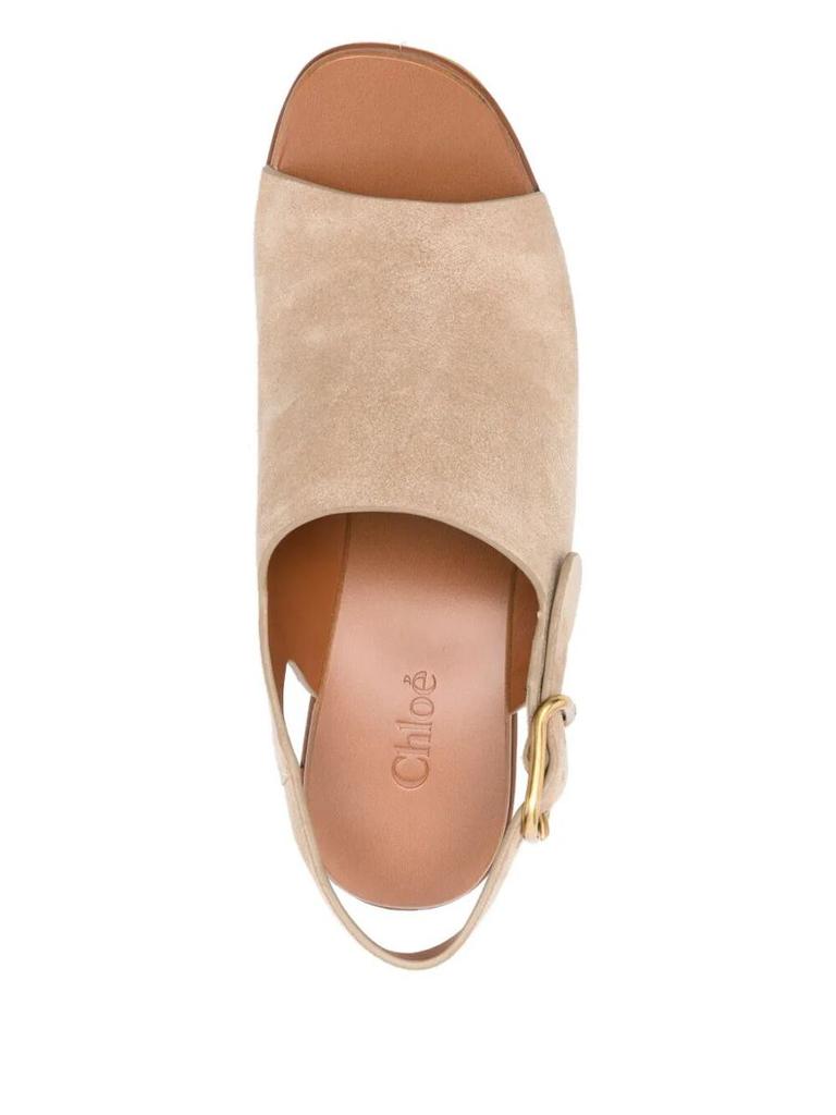 Chloé Chloé "Maxime" High Wedge Shoes