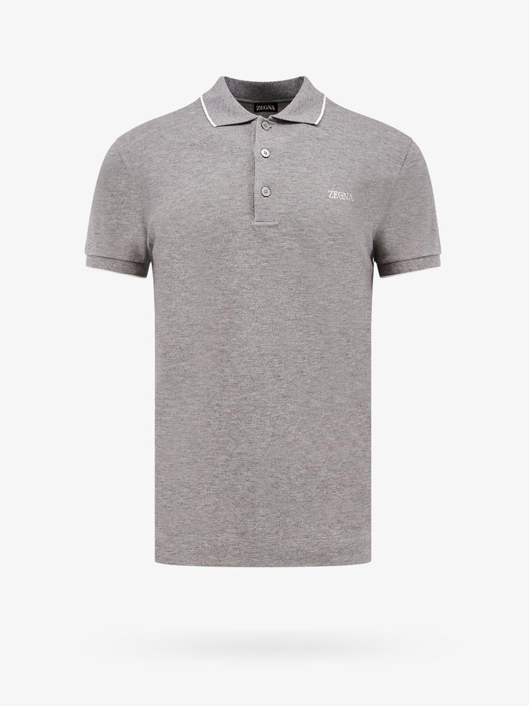 Zegna Cotton polo shirt with logo