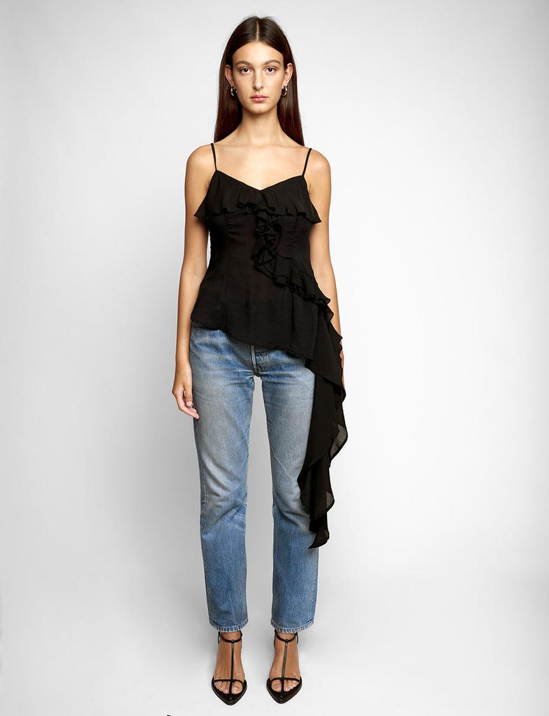 Pixie Market Leonie Ruffled Cascade Top