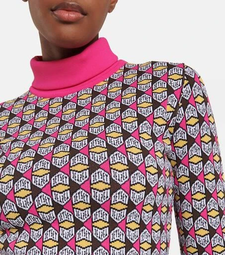 Jet Set Logo turtleneck sweater 4