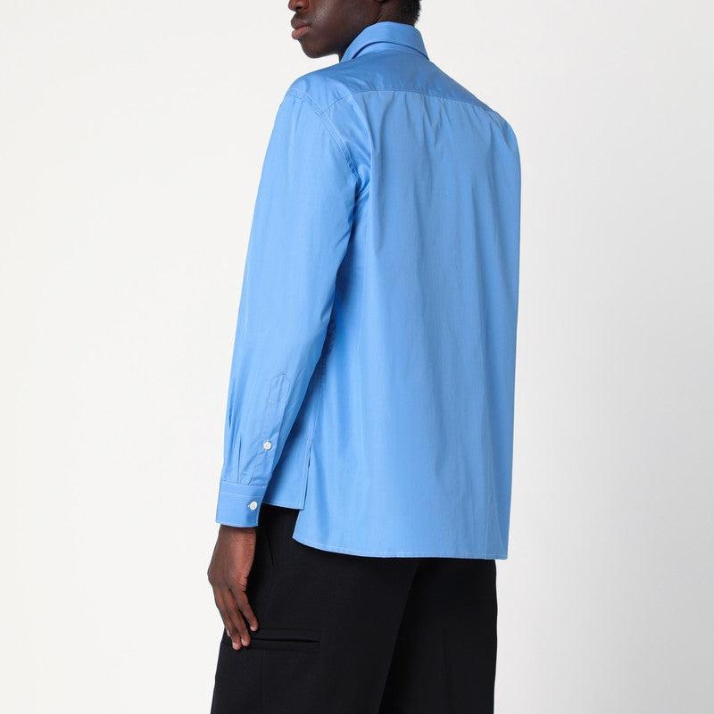 Namacheko Men's blue Cotton Shirt