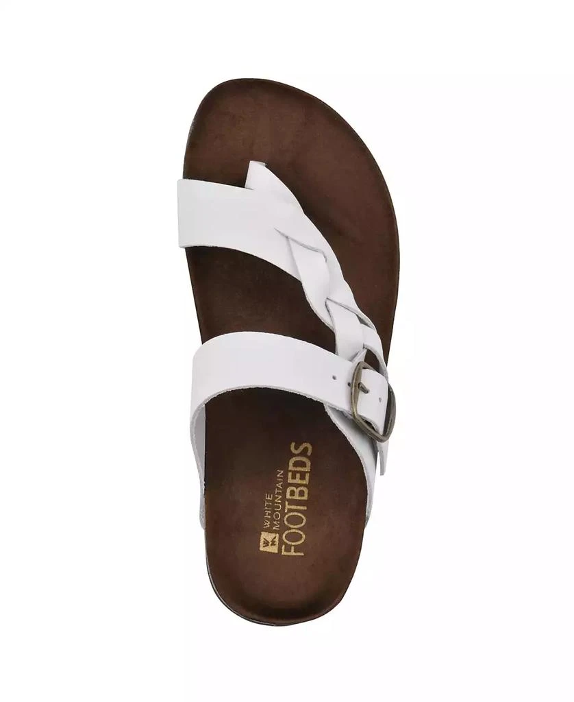 White Mountain Women's Crawford Footbed Sandals 5