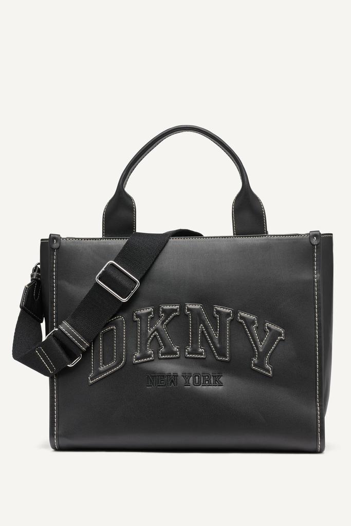 DKNY HADLEE EMBELLISHED MEDIUM LOGO TOTE