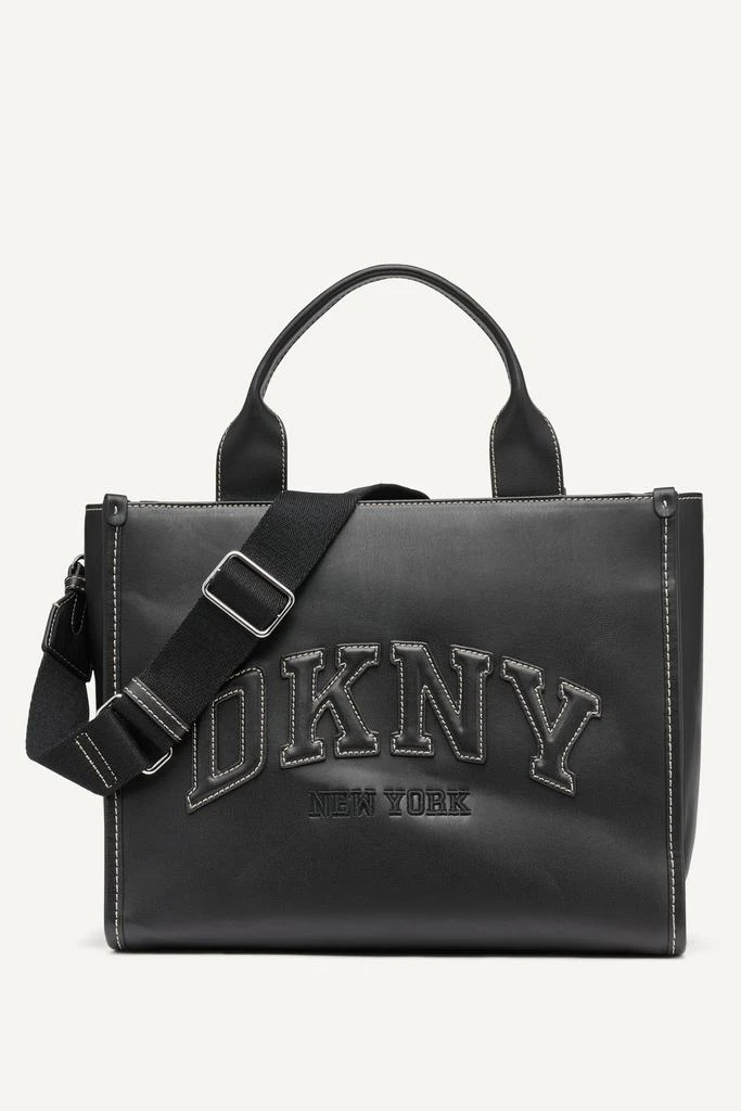 DKNY HADLEE EMBELLISHED MEDIUM LOGO TOTE 1