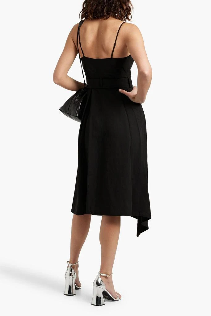 A.L.C. Jacquelyn wrap-effect woven midi dress 3