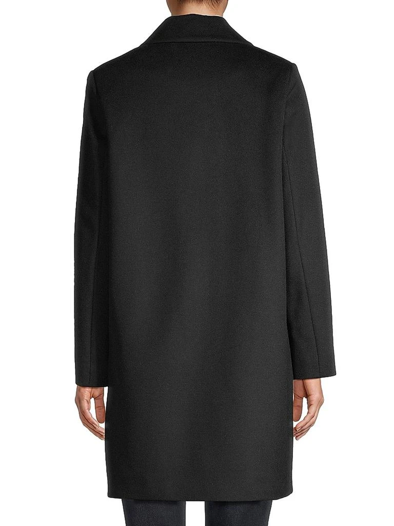 Sam Edelman Wool-Blend Double-Breasted Cutaway Coat 5