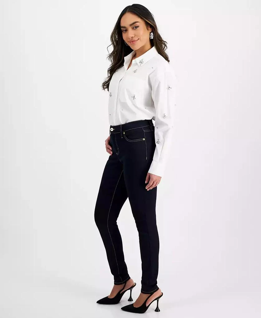 INC International Petite Skinny-Leg Denim Jeans, Created for Macy's 6