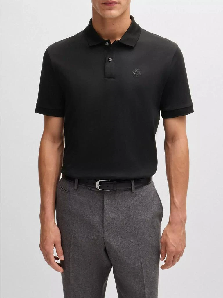 Hugo Boss Mercerized-Cotton Polo Shirt 3