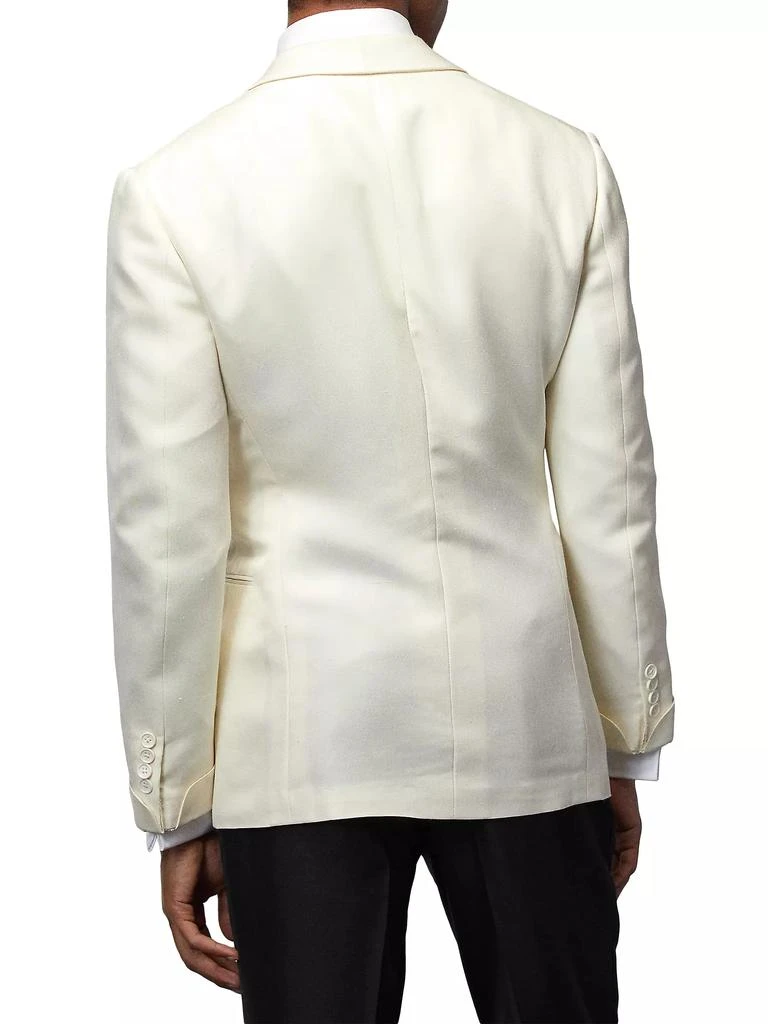 Ralph Lauren Kent Silk Double-Breasted Blazer 4
