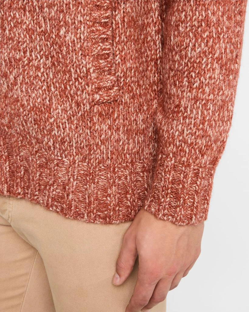 Brunello Cucinelli Men's Chunky Knit Full-Zip Sweater 5