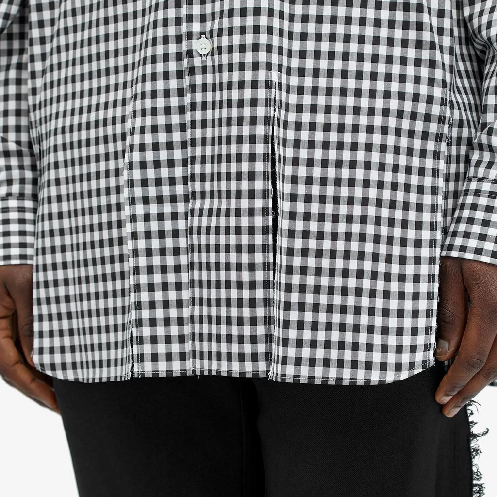 Comme des Garcons Comme des Garçons Black Gingham Check Shirt 5