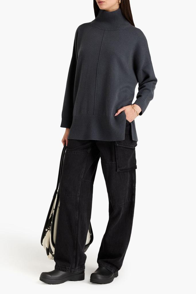 N.PEAL Oversized cashmere turtleneck sweater