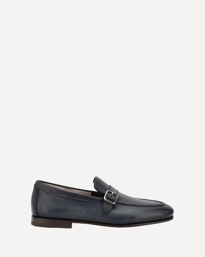 Santoni Loafers with a single buckle 1