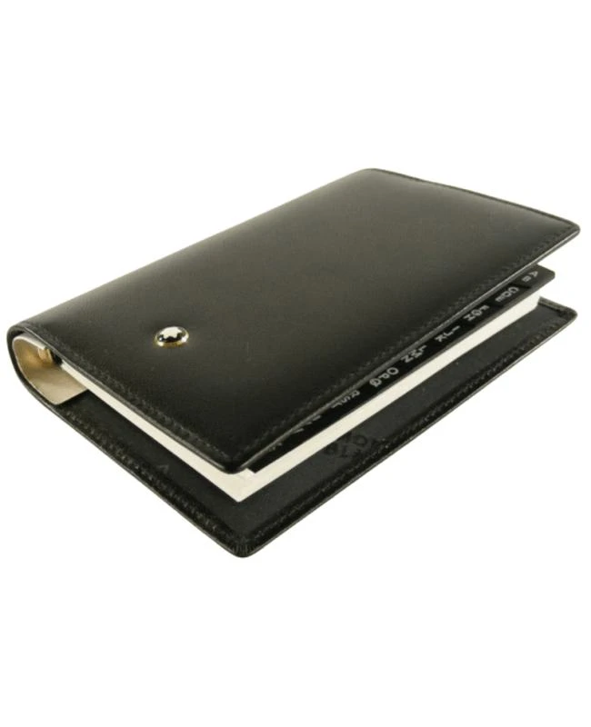 MontBlanc Montblanc Black Leather Pocket Unisex Address Book 30653 MB 1