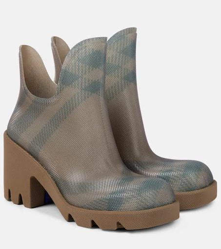 Burberry Burberry Check ankle boots 1