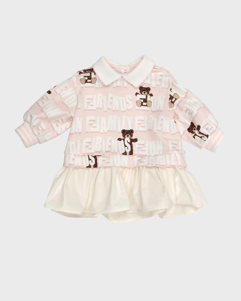 Fendi Girl's Printed Sweatshirt Dress, Size 6M-24M 1