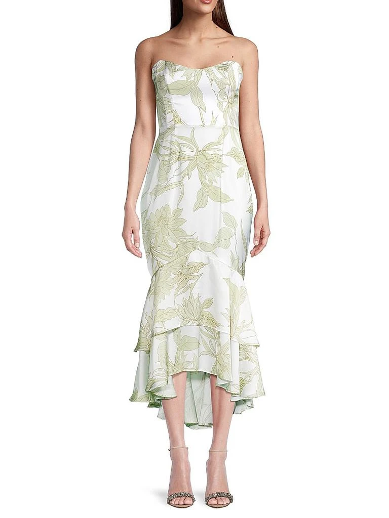 Katie May Cece Strapless Hi-Lo Dress 3