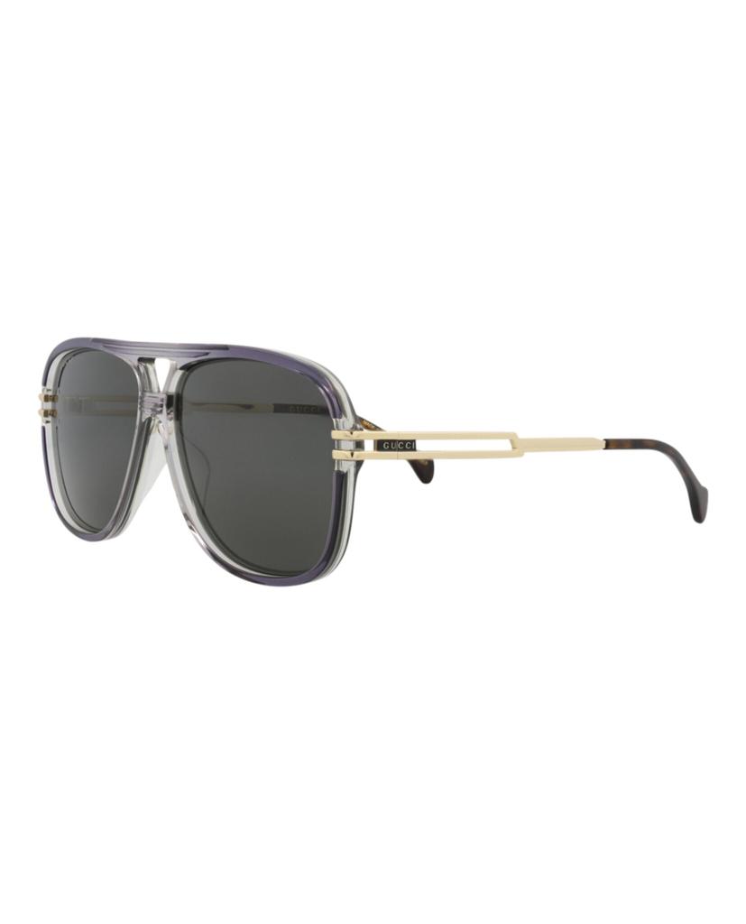Gucci Aviator-Frame Acetate Sunglasses