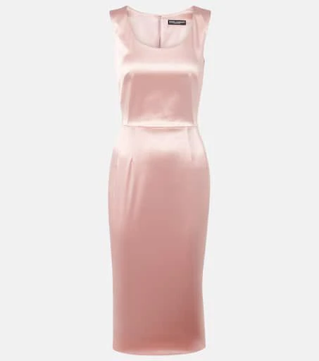 Dolce 
Gabbana Satin midi dress 1