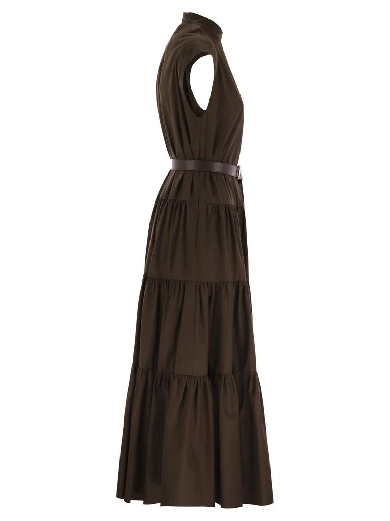 Max Mara Max Mara Studio Bairo Belted Sleeveless Dress 3