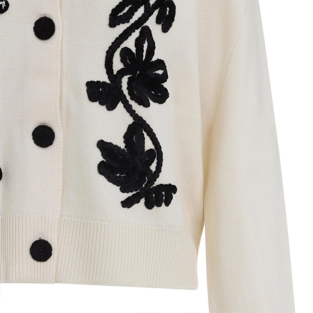 Jil Sander Jil Sander Floral Embroidered Cardigan 3