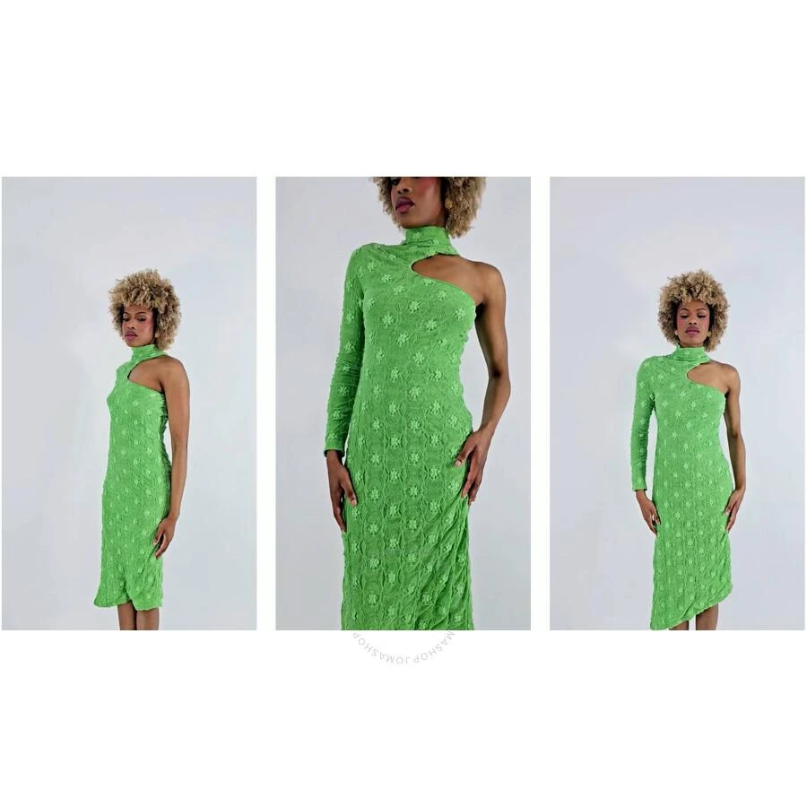 Rejina Pyo Ladies Green Kiki Lace Asymmetric Midi Dress 1