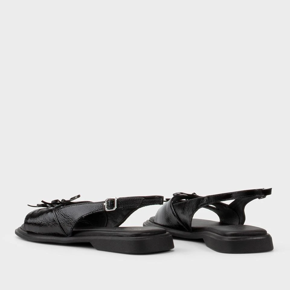 Vagabond VAGABOND WOMEN'S IZZY PATENT LEATHER FLAT SANDALS 3