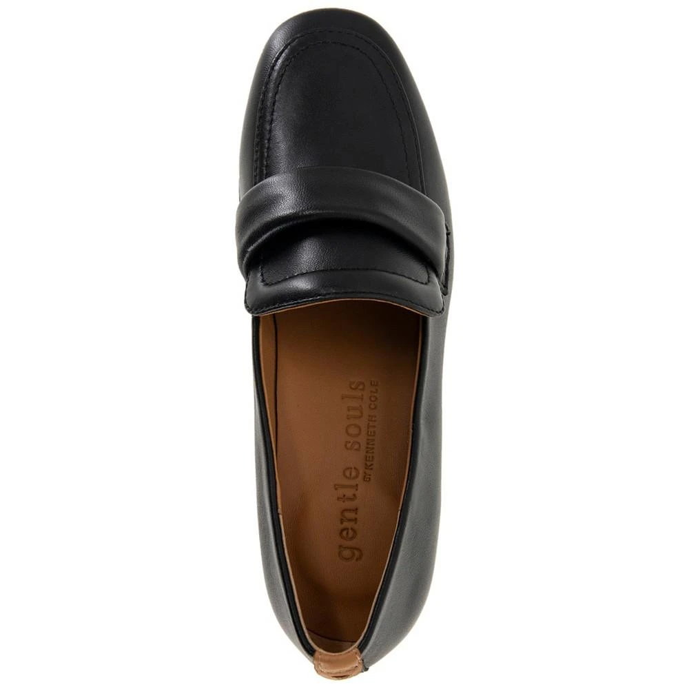 Gentle Souls Women's Easton Block Heel Loafer 4