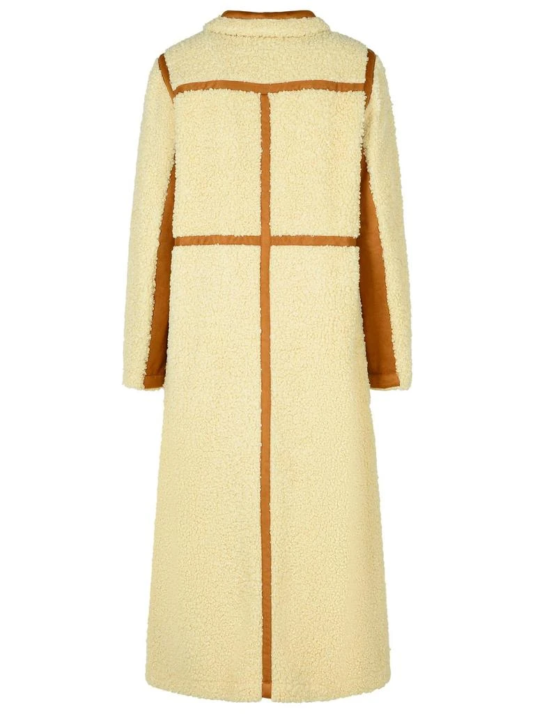 STAND STUDIO bibi Cream Faux Fur Coat 3