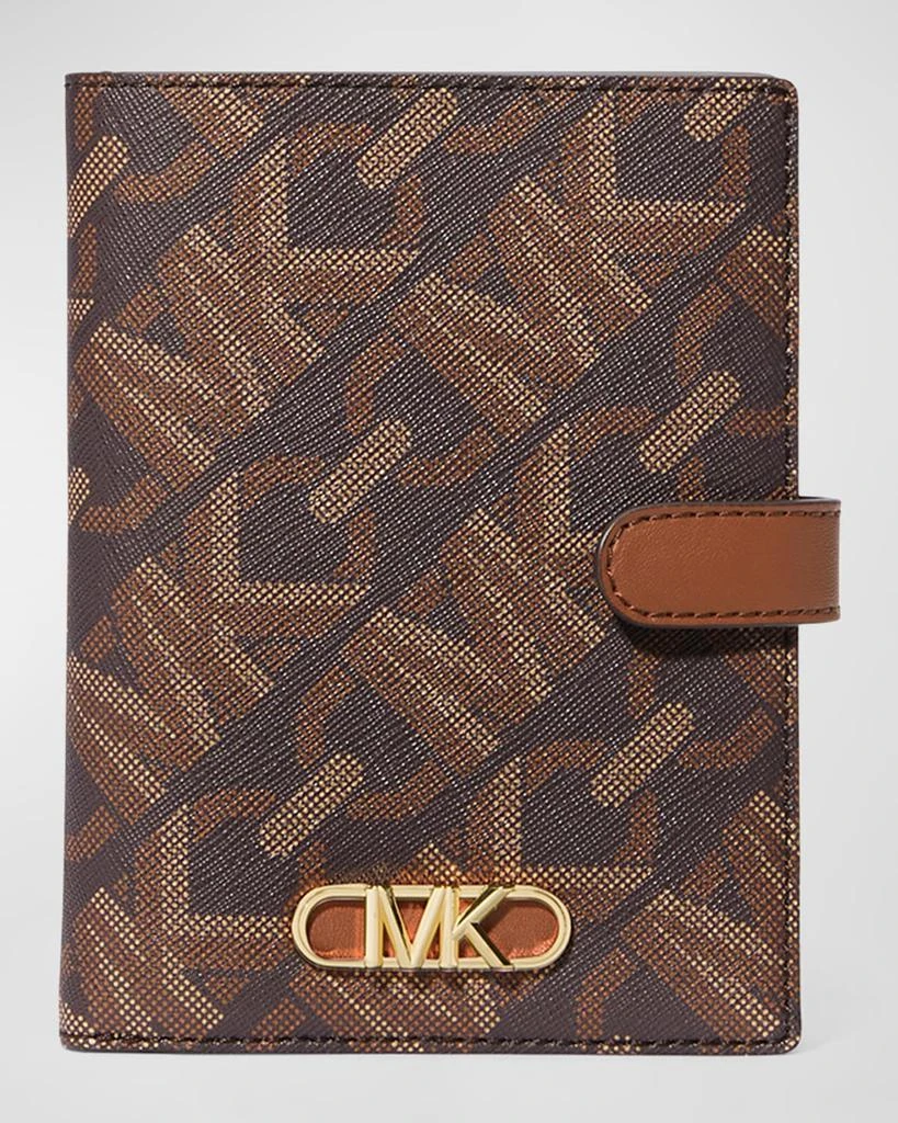 Michael Kors Empire Monogram Passport Wallet 1