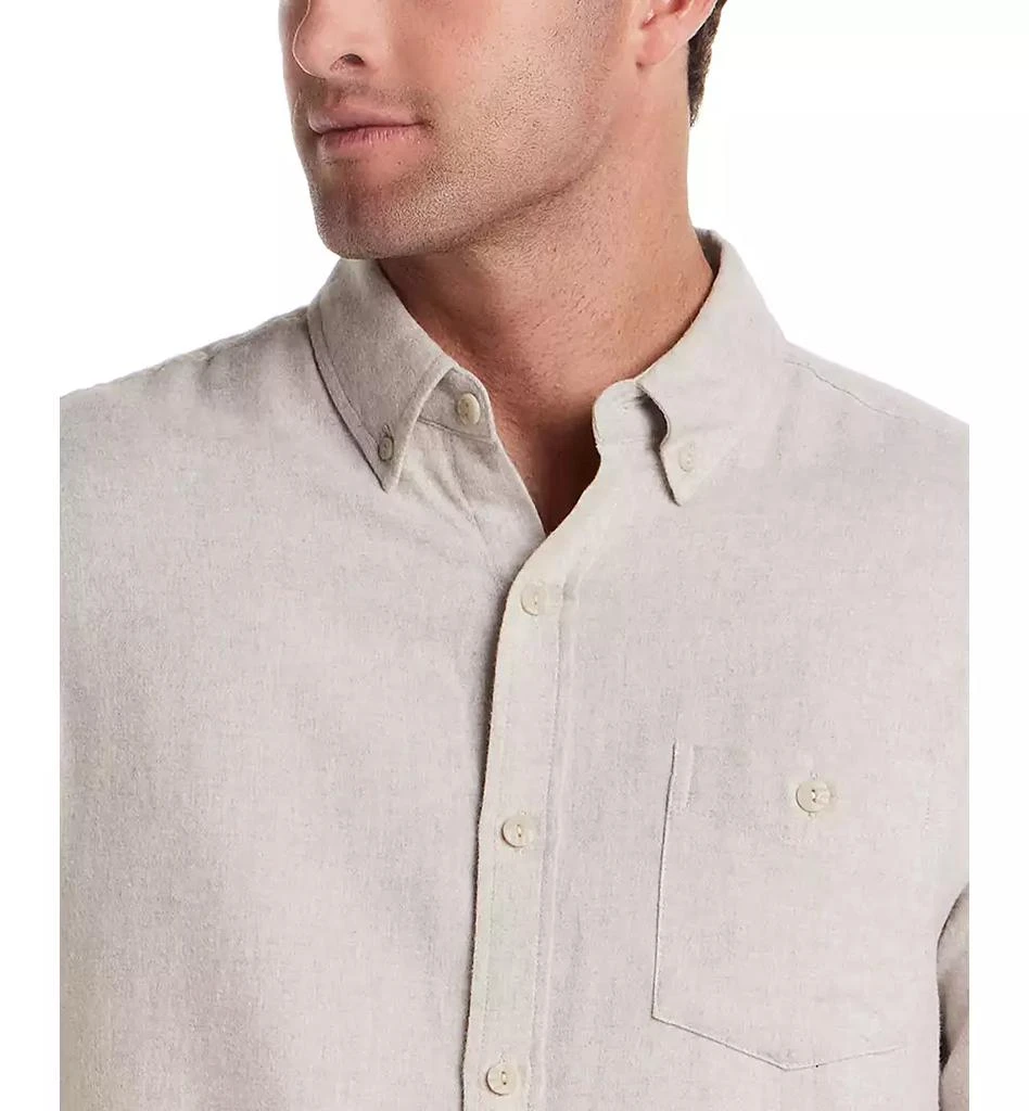 Weatherproof Vintage Men's Long Sleeve Button Front Collard Shirt 3