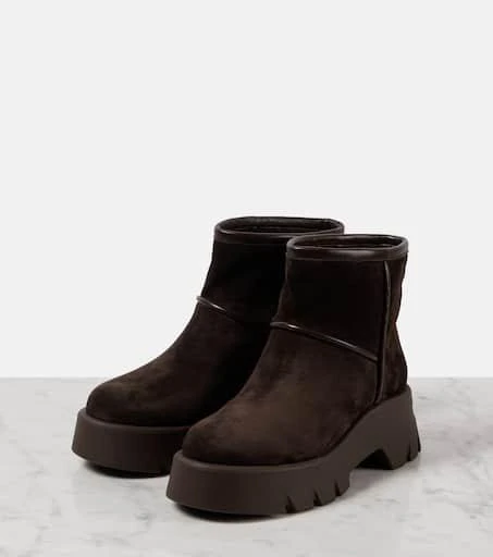 Gianvito Rossi Stormy suede ankle boots 5
