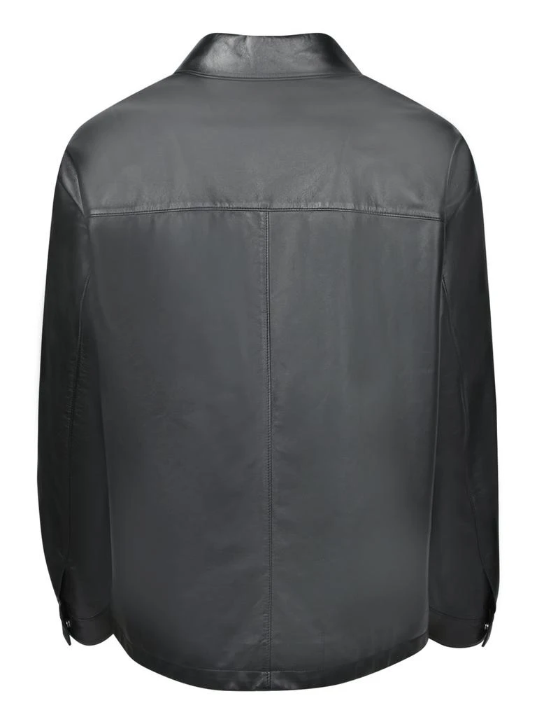 Prada Prada Triangle-Logo Button-Up Shirt 2