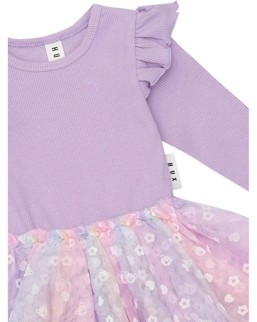 Huxbaby Girls' Cotton Candy Skirted Ballet Bodysuit - Baby 2
