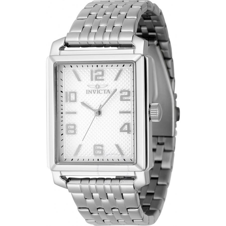 Invicta Vintage Quartz Silver Dial Men's Watch 46634