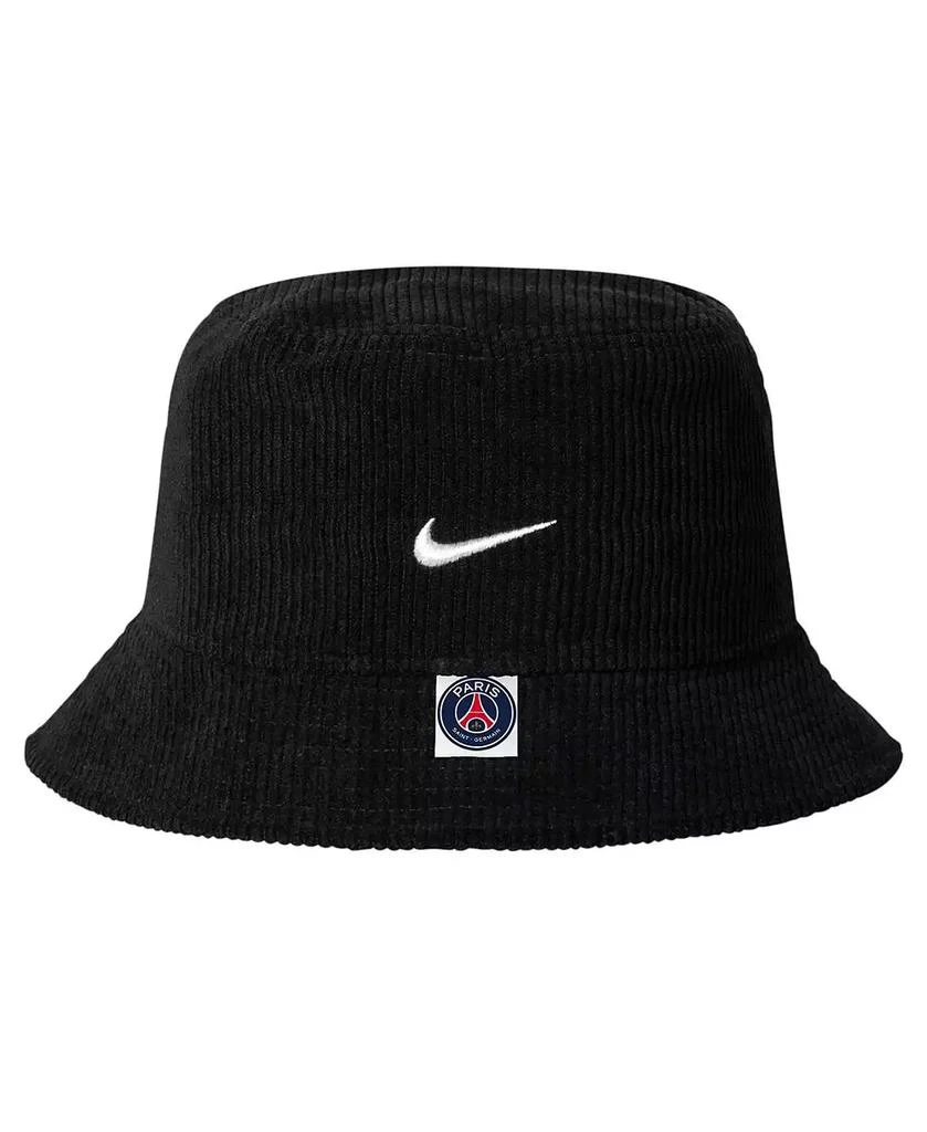NIKE Men's Black Paris Saint-Germain Corduroy Bucket Hat 2