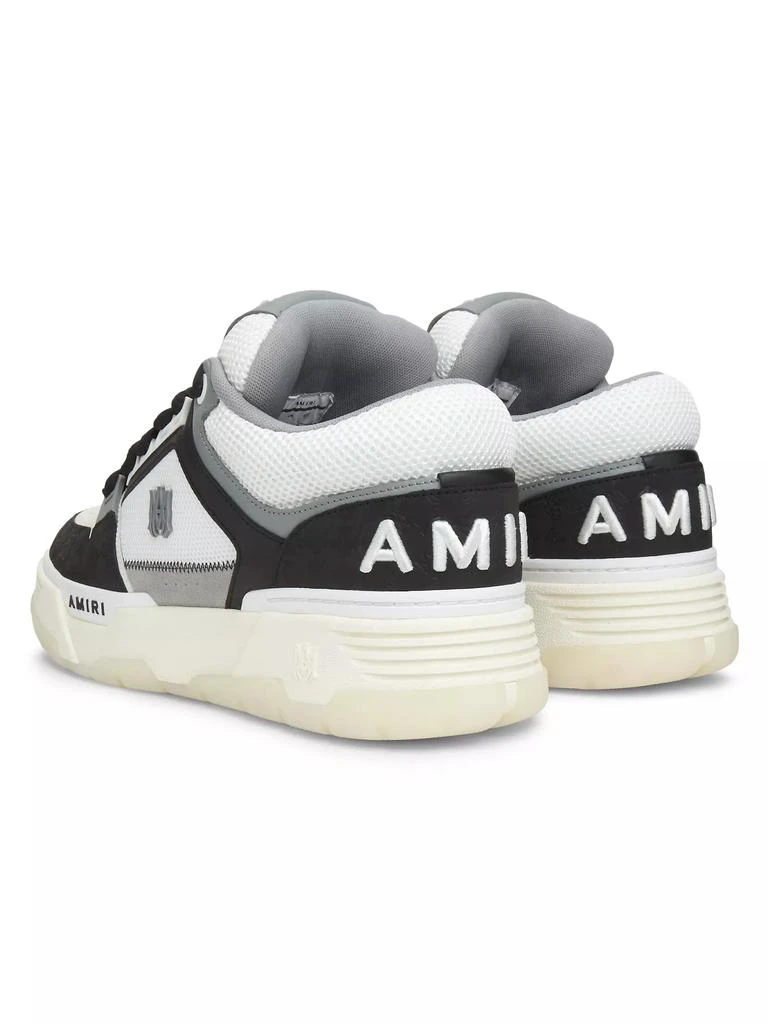 AMIRI MA-1 Quad Debossed Leather Sneakers 3