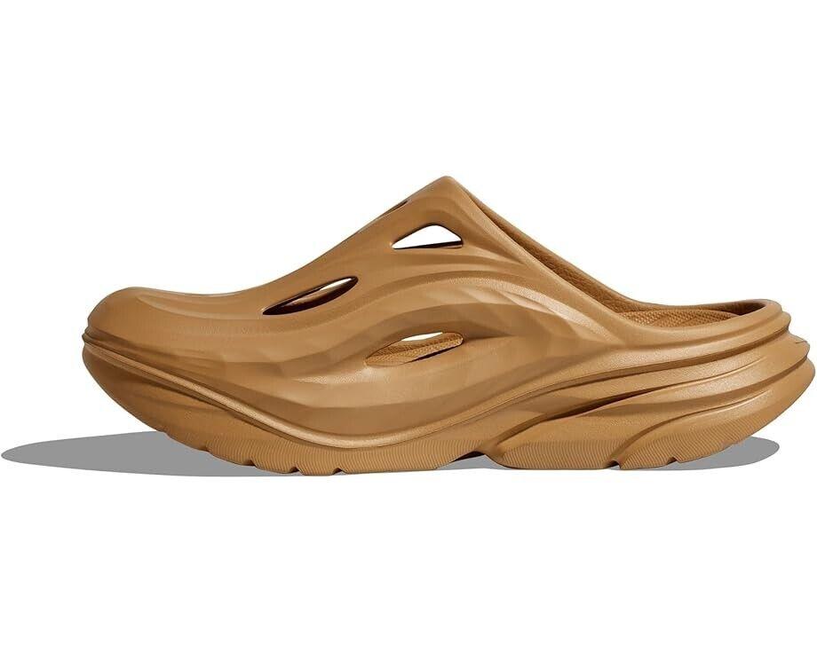 Hoka One One One One Ora Recovery Mule 1147951-WHTW Unisex Wheat Slip On Shoes TF5949 (Brown,12)