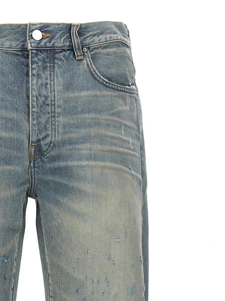 AMIRI Amiri Shotgun Distressed Straight Jeans 3