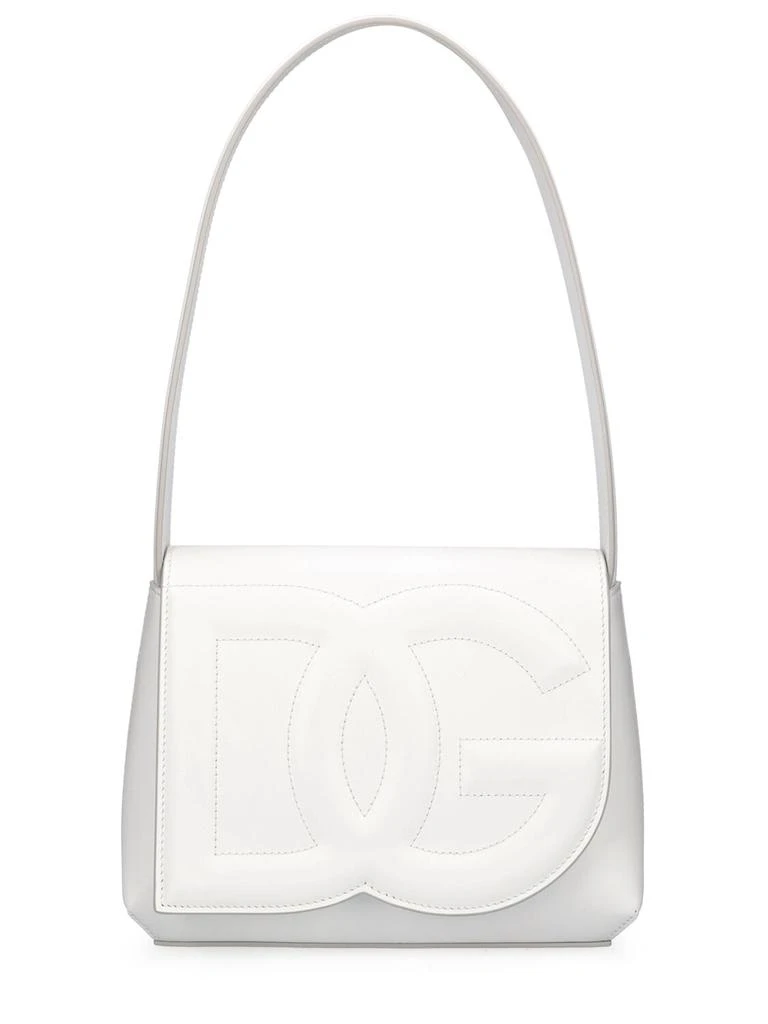 Dolce & Gabbana Logo Leather Shoulder Bag 1
