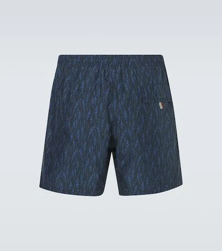 Canali Printed swim trunks 4