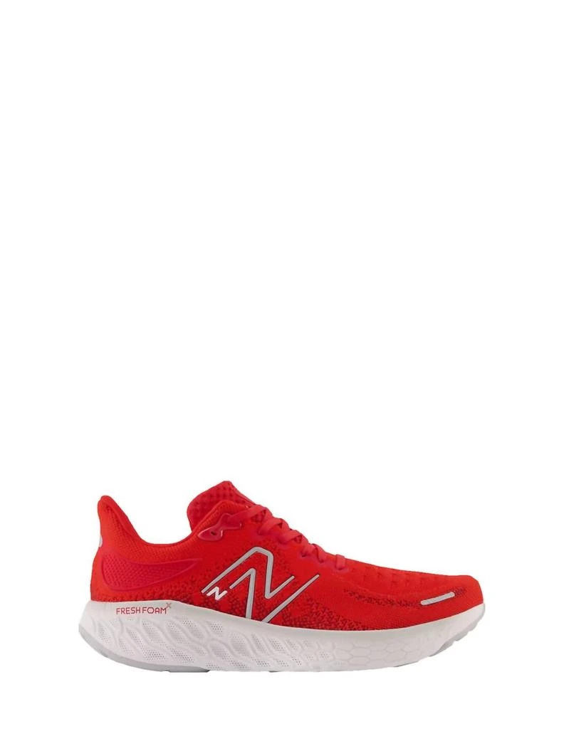 New Balance Men's 1080V12 Running Shoes In Red 1