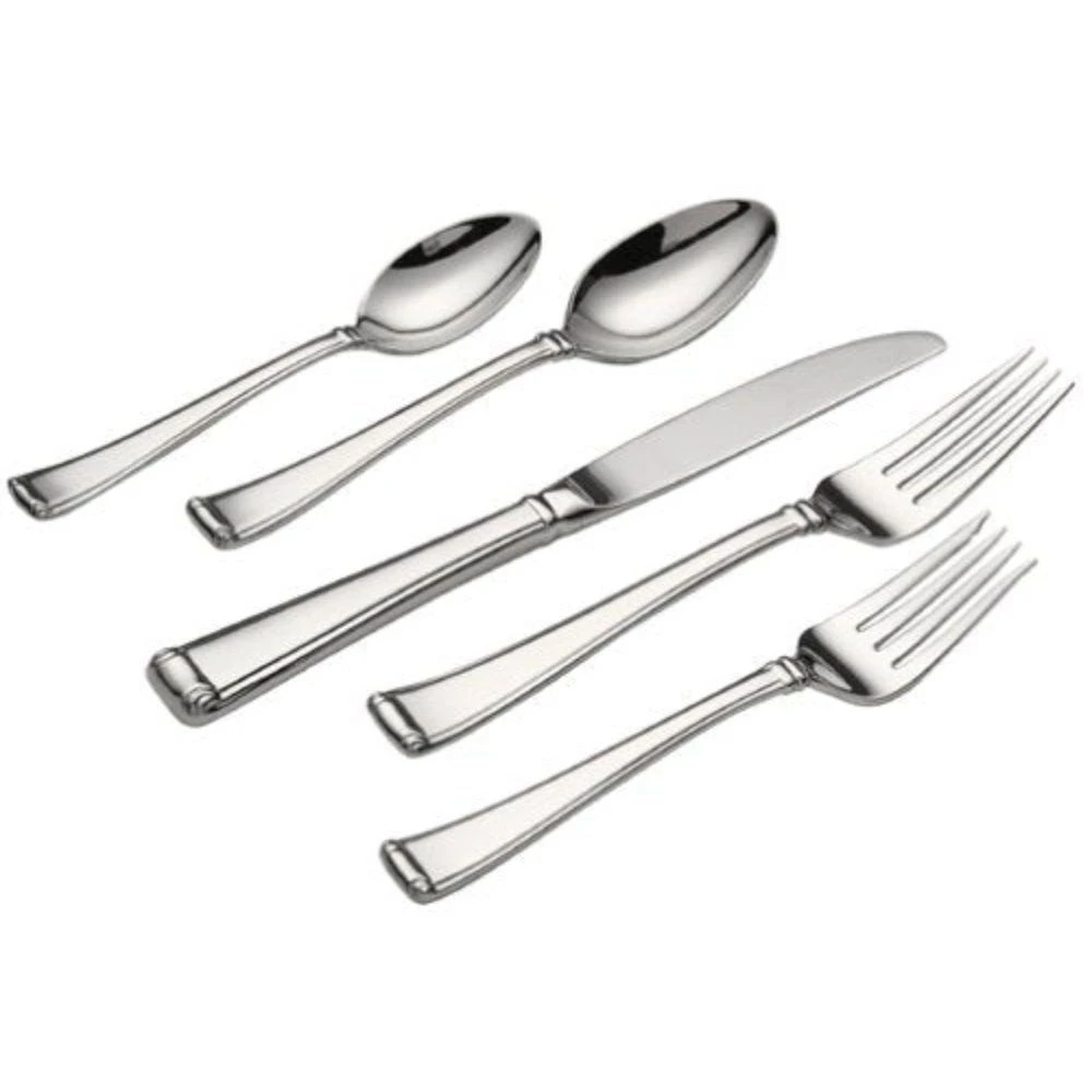Gorham Column 5-piece Place Setting, Stainless 1