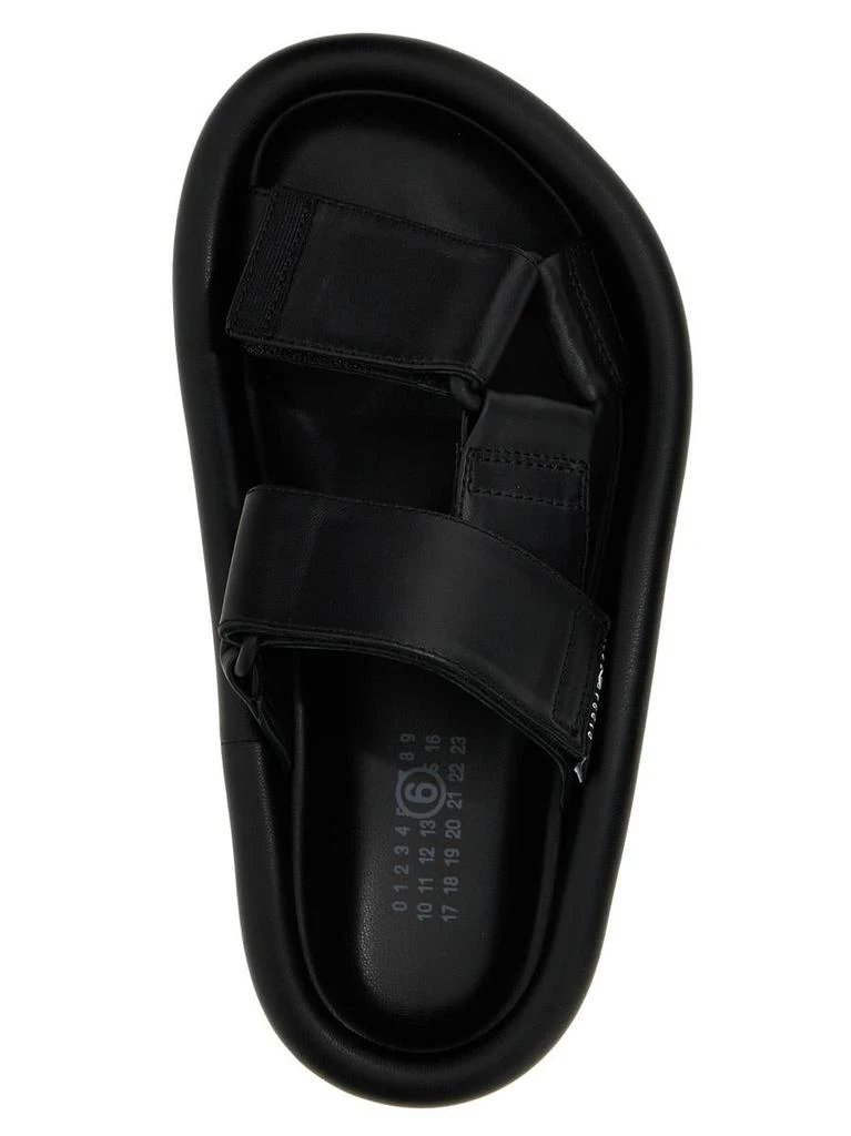 MM6 MM6 Maison Margiela Leather Sandals 4
