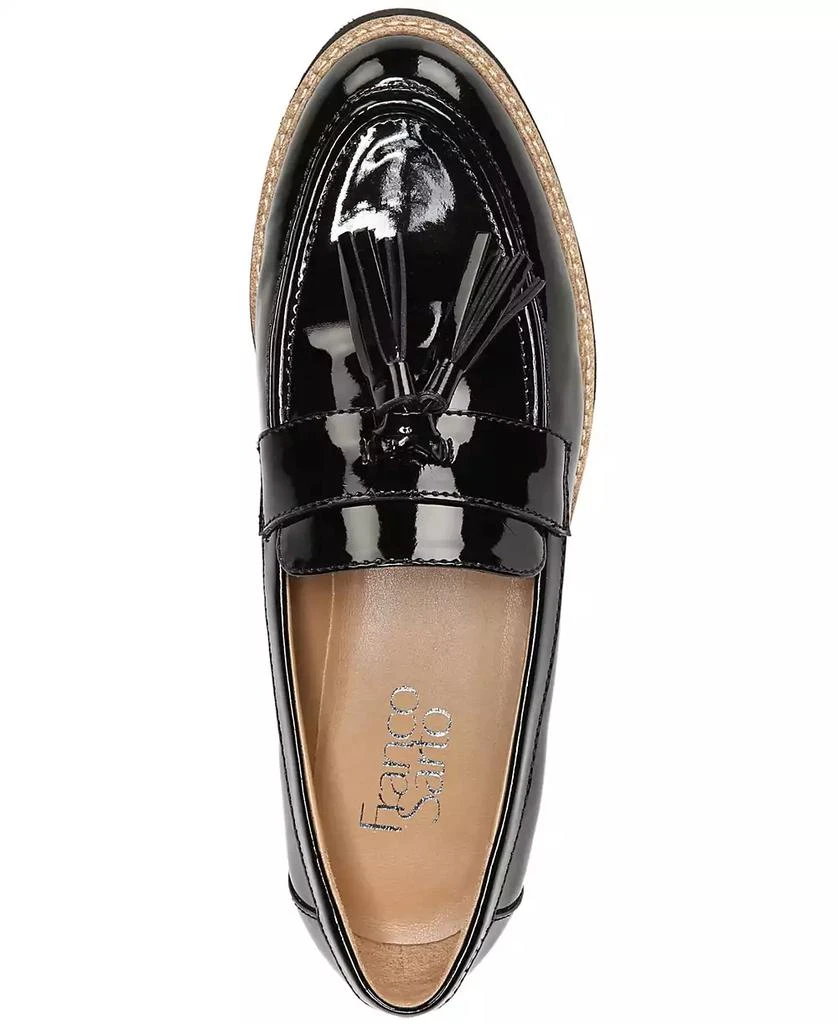 Franco Sarto Women's Carolynn Lug Sole Tassel Loafers 4