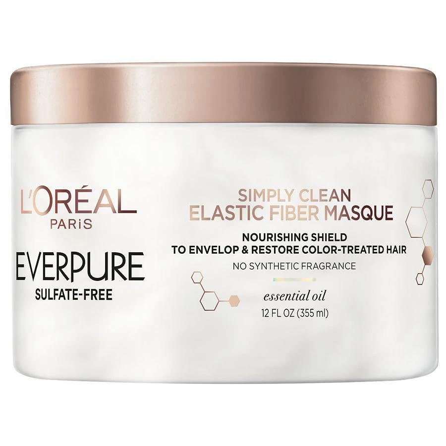 L'Oreal Paris Everpure Sulfate Free Simply Clean Elastic Fiber Masque 1